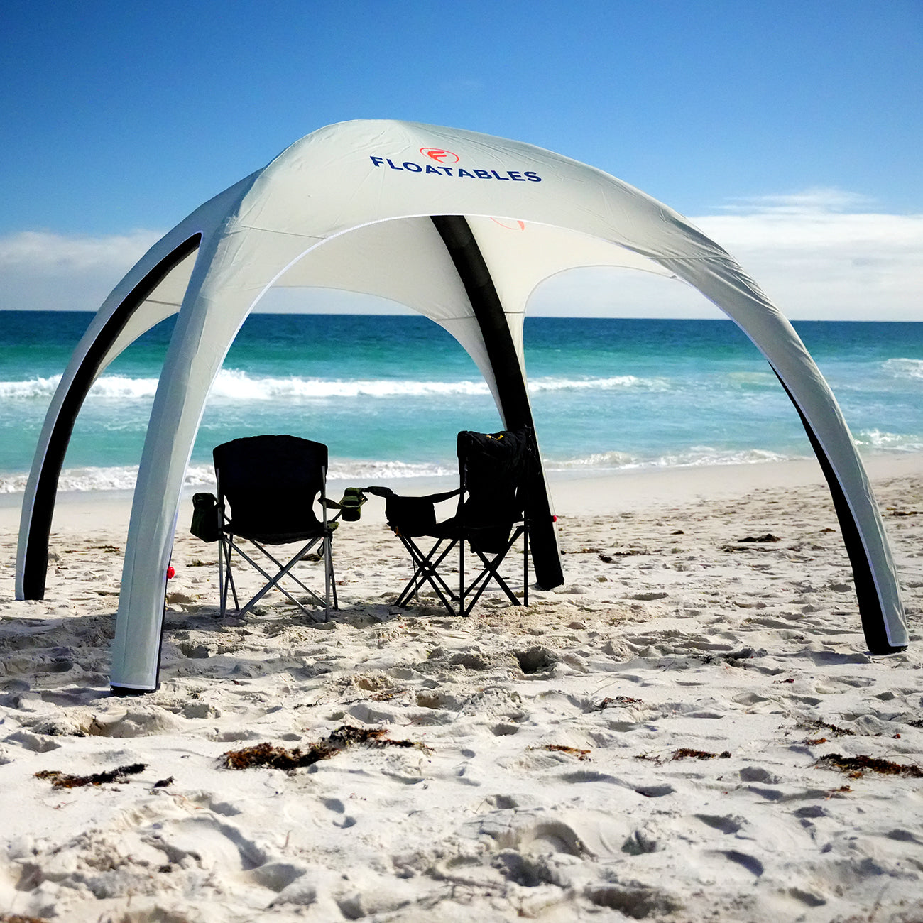 Air Shade - 3m x 3m Inflatable Air Canopy for on Water, Beach or Park