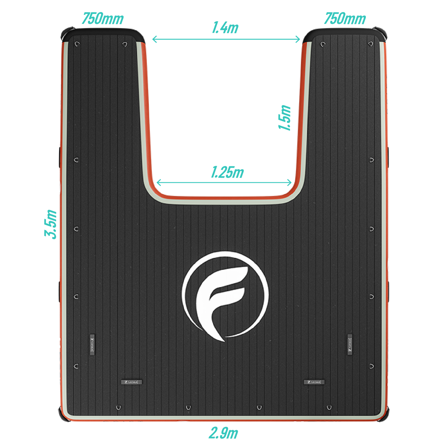 U-Dock Inflatable Boat Dock - DUAL, SINGLE & MINI
