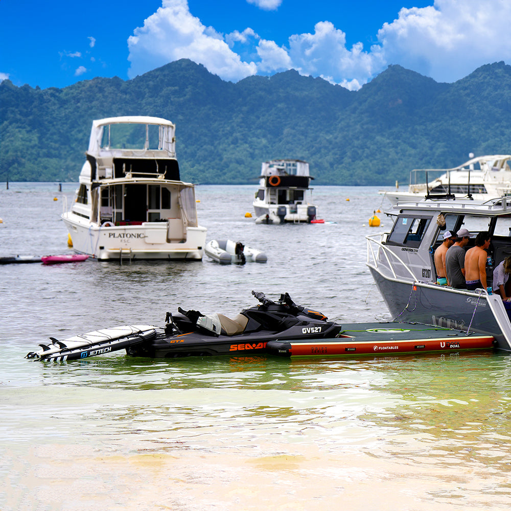 U-Dock Inflatable Boat Dock - DUAL, SINGLE & MINI