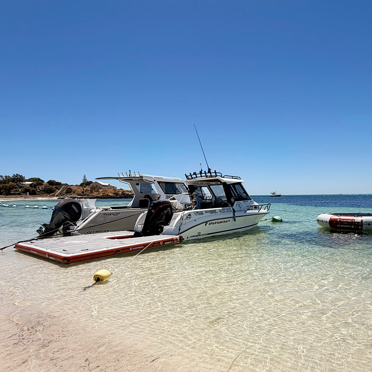 U-Dock Inflatable Boat Dock - DUAL, SINGLE & MINI